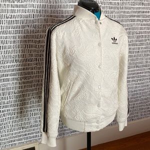Adidas lace track jacket